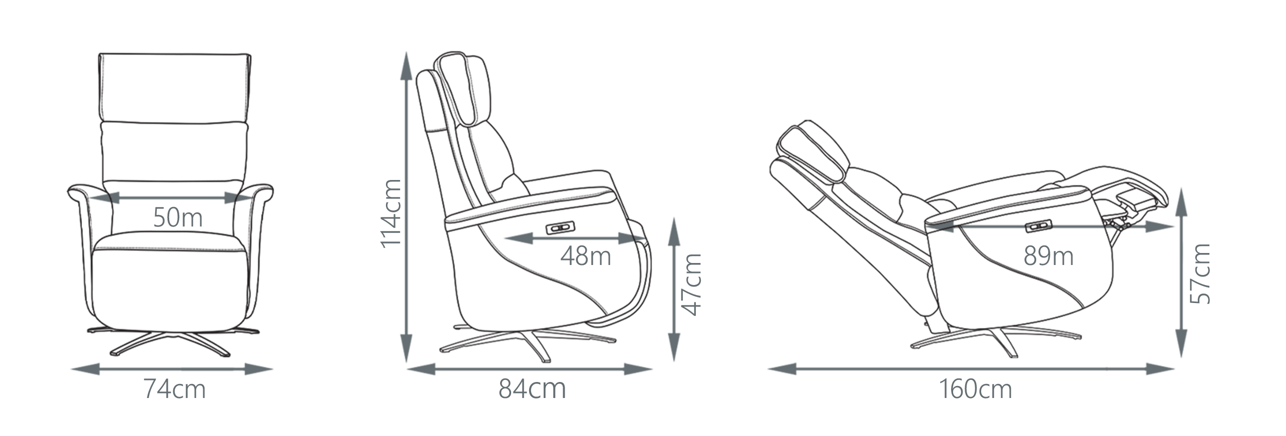 Siena Zero-Gravity Recliner