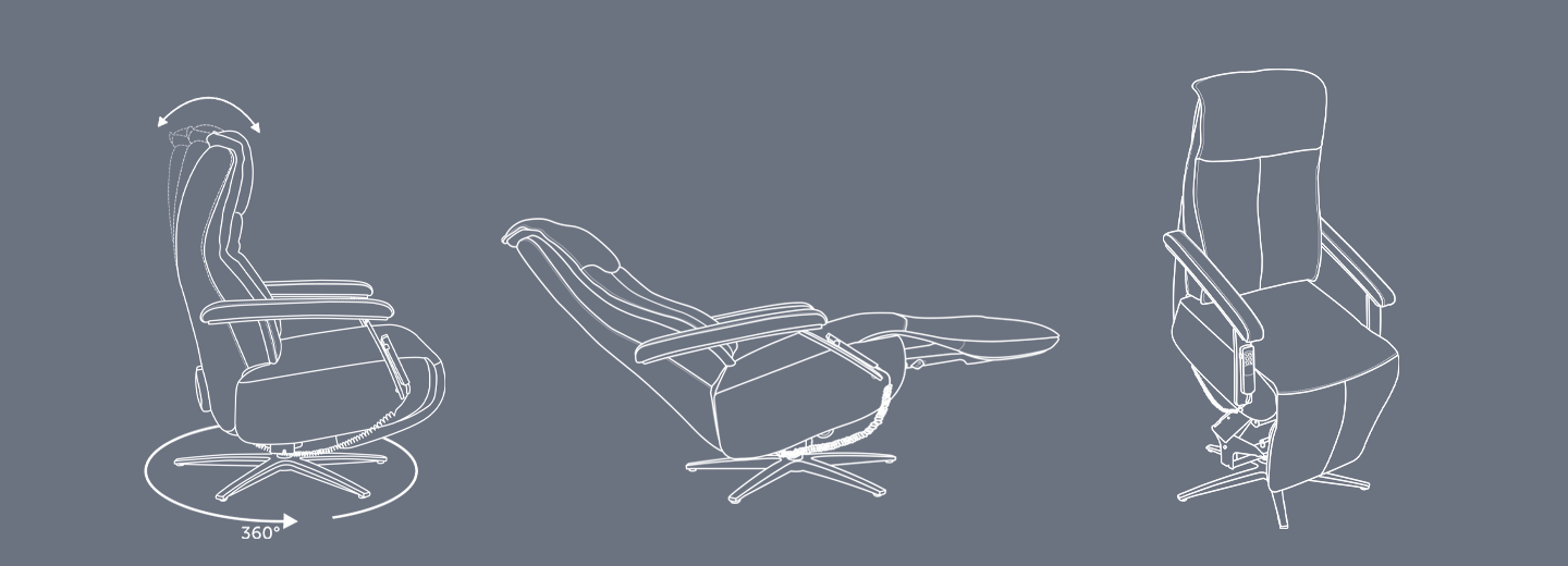 Pegasus Swivel Lift Chair